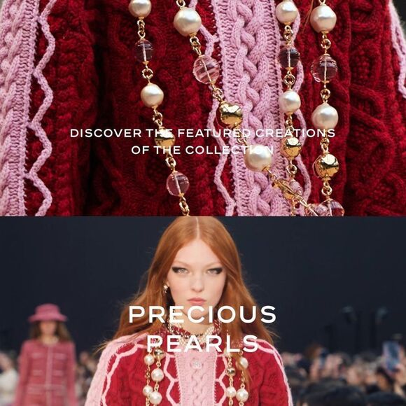 CHANEL Gold Heart Earrings with Pearl and diamond Accents - Picture 9 of 9